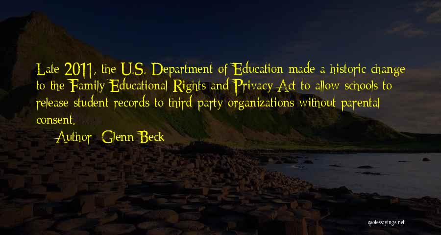 The Department Of Education Quotes By Glenn Beck