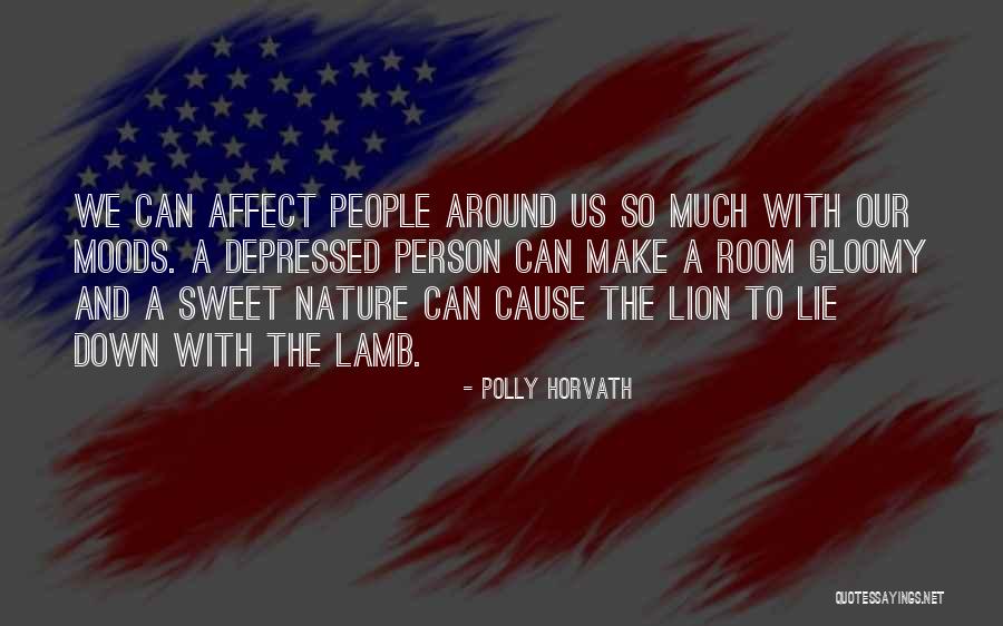 The Depressed Person Quotes By Polly Horvath The Depressed Person Quotes By Polly Horvath