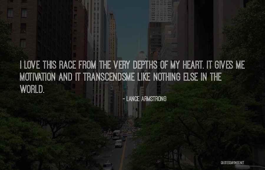 The Depths Of Love Quotes By Lance Armstrong The Depths Of Love Quotes By Lance Armstrong