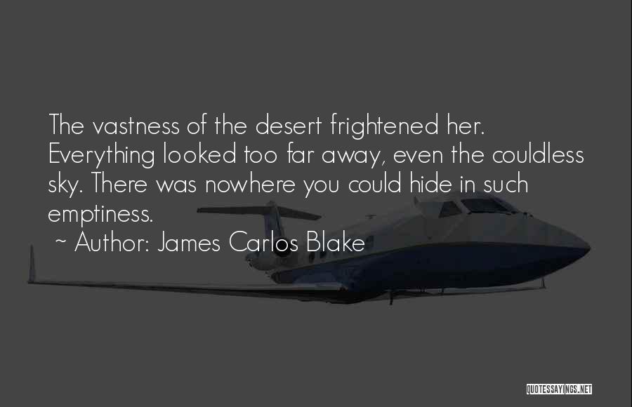 The Desert Sky Quotes By James Carlos Blake