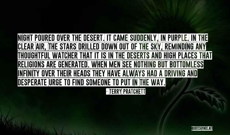 The Desert Sky Quotes By Terry Pratchett