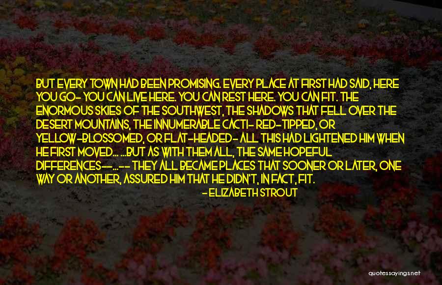 The Desert Southwest Quotes By Elizabeth Strout The Desert Southwest Quotes By Elizabeth Strout