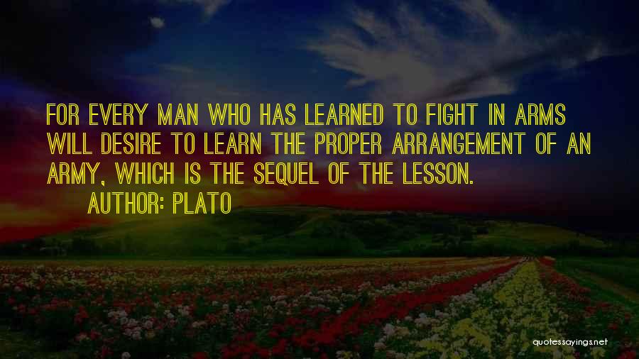 The Desire To Learn Quotes By Plato