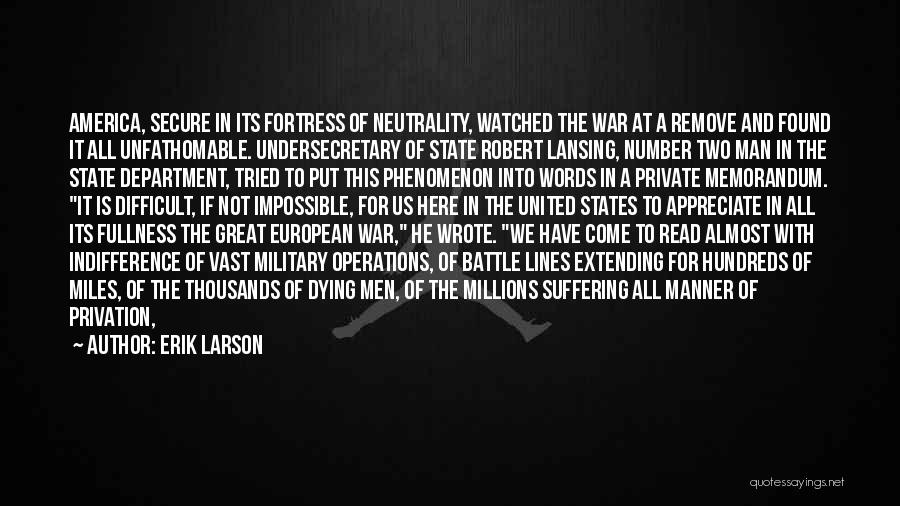 The Destruction Of America Quotes By Erik Larson