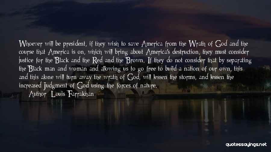 The Destruction Of America Quotes By Louis Farrakhan