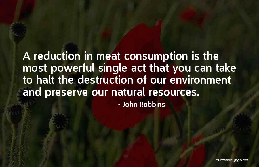 The Destruction Of The Environment Quotes By John Robbins The Destruction Of The Environment Quotes By John Robbins