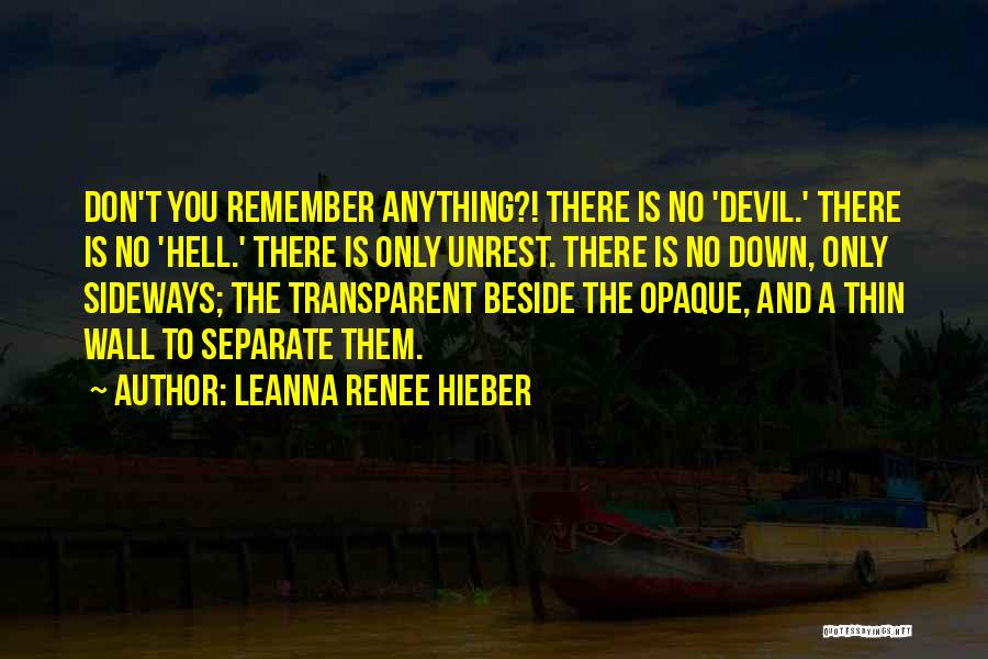 The Devil And Hell Quotes By Leanna Renee Hieber