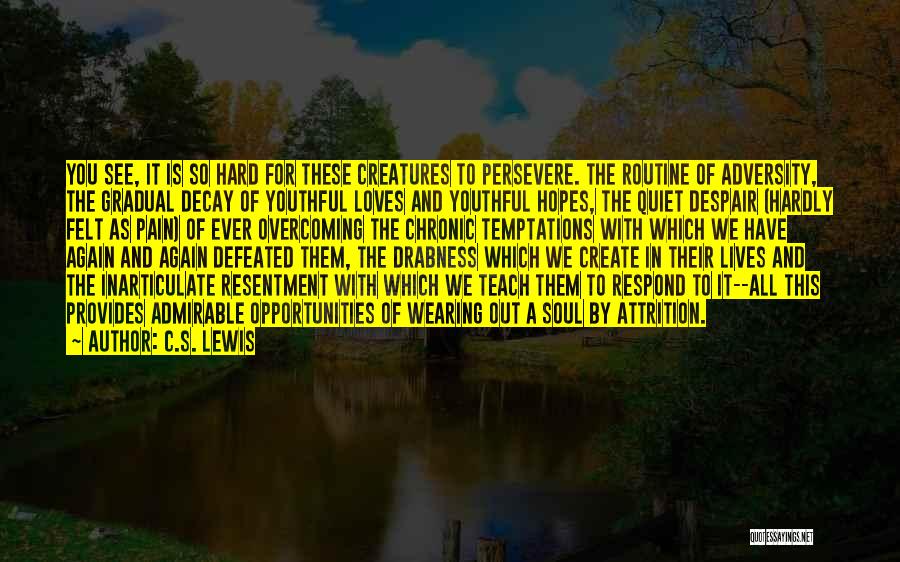 The Devil And Temptation Quotes By C.S. Lewis