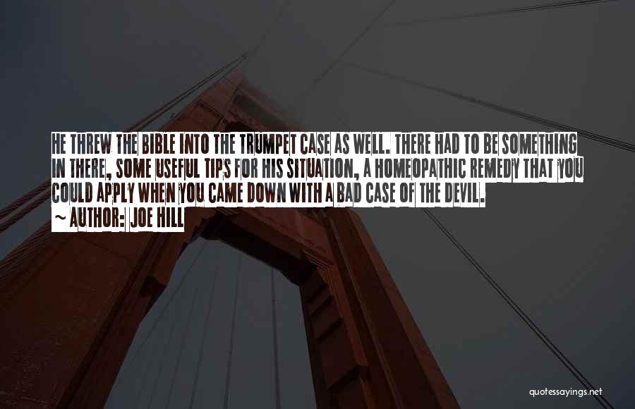 The Devil From The Bible Quotes By Joe Hill