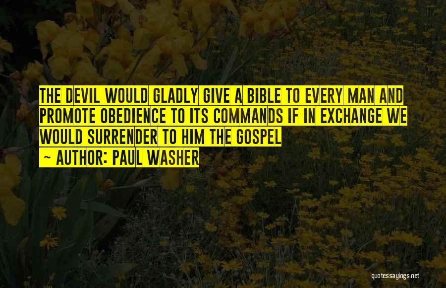 The Devil From The Bible Quotes By Paul Washer