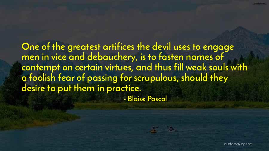 The Devil That Is Desire Quotes By Blaise Pascal The Devil That Is Desire Quotes By Blaise Pascal