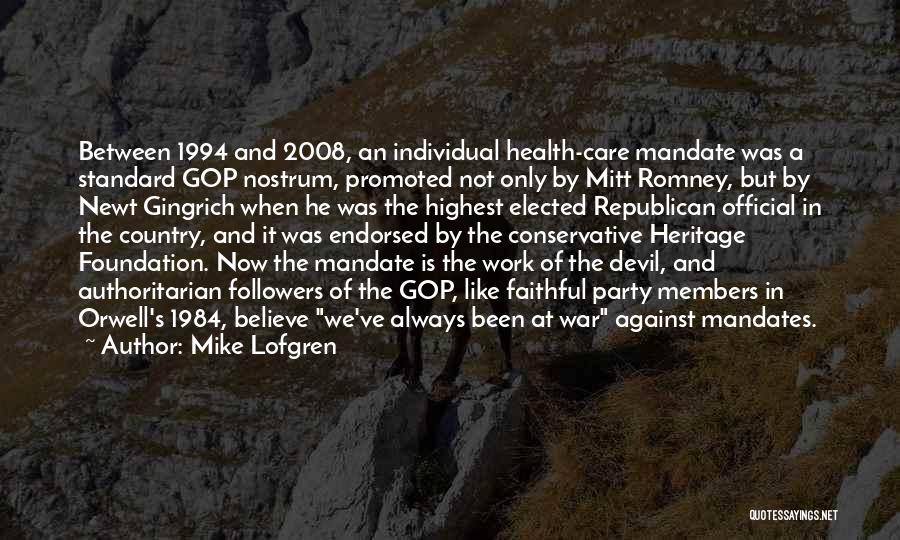 The Devil's Work Quotes By Mike Lofgren