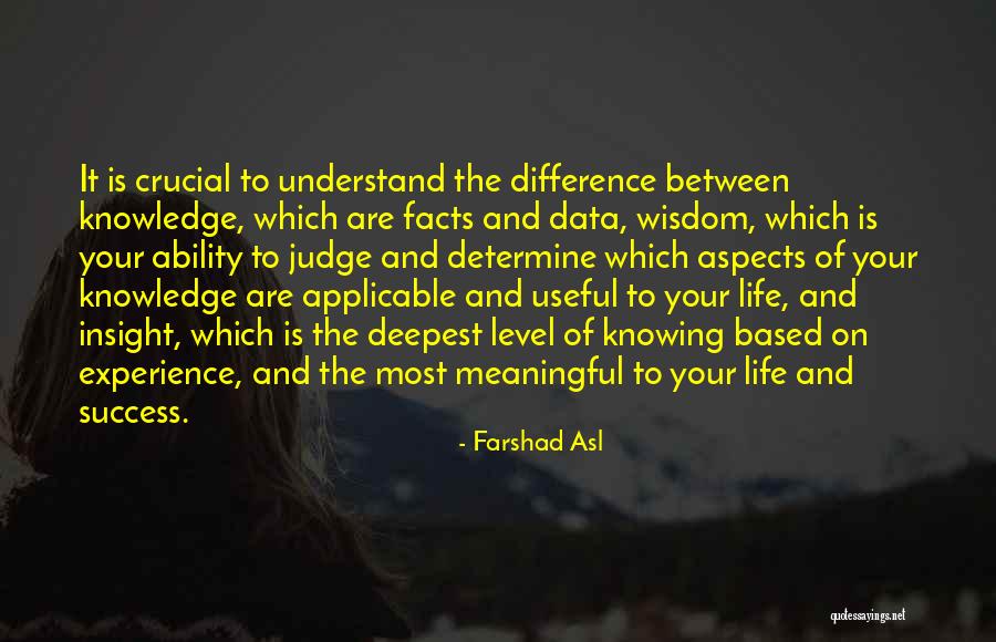 The Difference Between Knowledge And Wisdom Quotes By Farshad Asl The Difference Between Knowledge And Wisdom Quotes By Farshad Asl