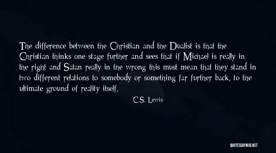 The Difference Between Right And Wrong Quotes By C.S. Lewis The Difference Between Right And Wrong Quotes By C.S. Lewis