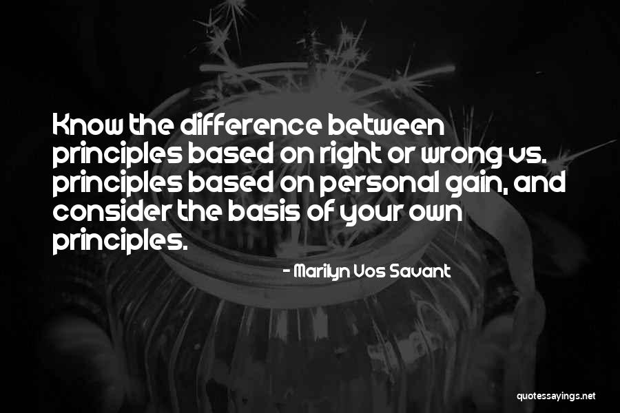 The Difference Between Right And Wrong Quotes By Marilyn Vos Savant The Difference Between Right And Wrong Quotes By Marilyn Vos Savant
