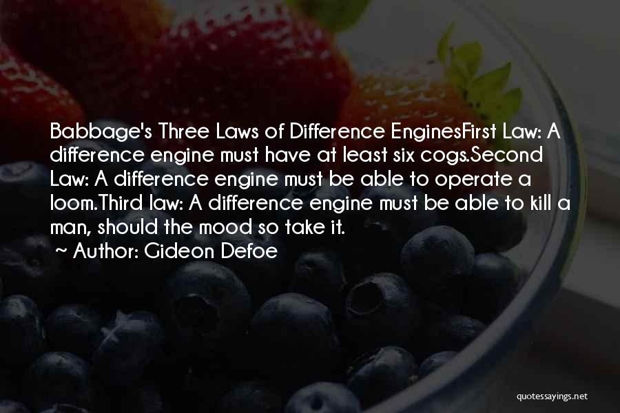 The Difference Engine Quotes By Gideon Defoe