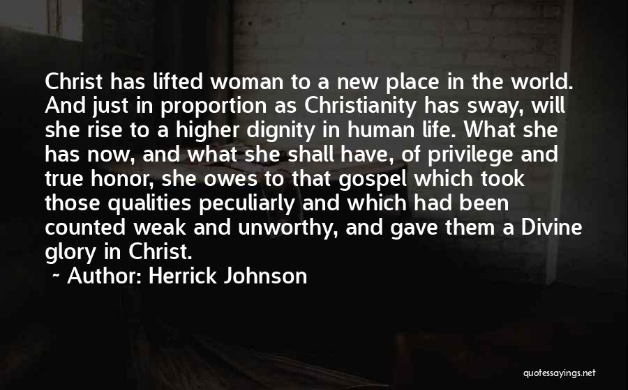 The Divine Proportion Quotes By Herrick Johnson