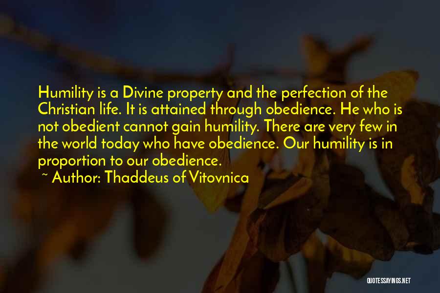 The Divine Proportion Quotes By Thaddeus Of Vitovnica