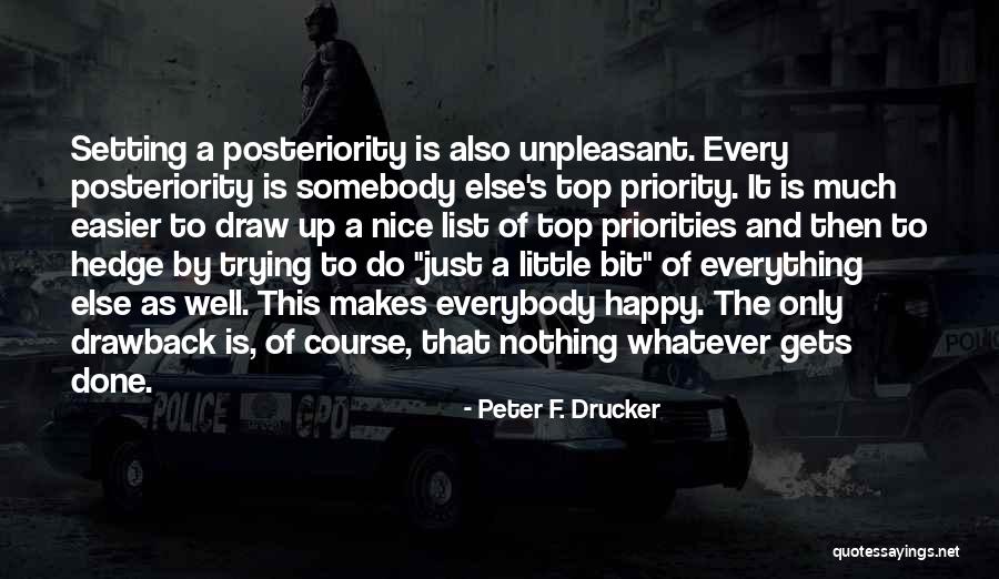 The Do List Quotes By Peter F. Drucker