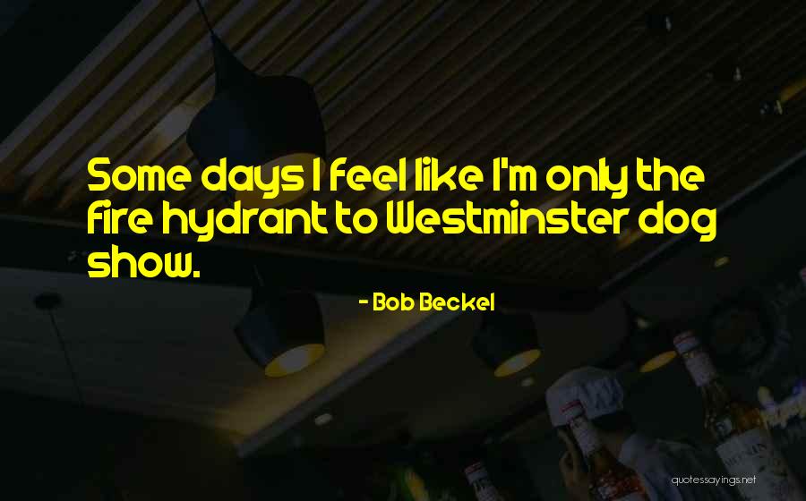 The Dog Days Quotes By Bob Beckel