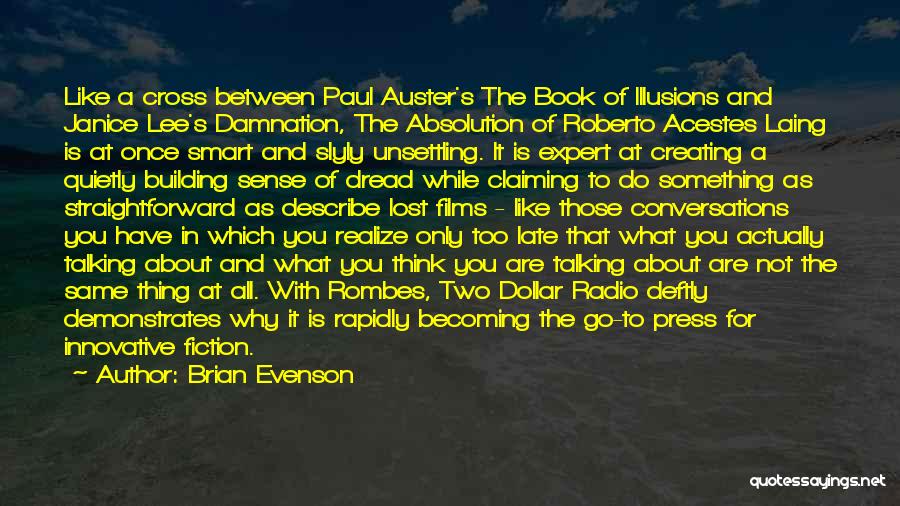 The Dollar Quotes By Brian Evenson