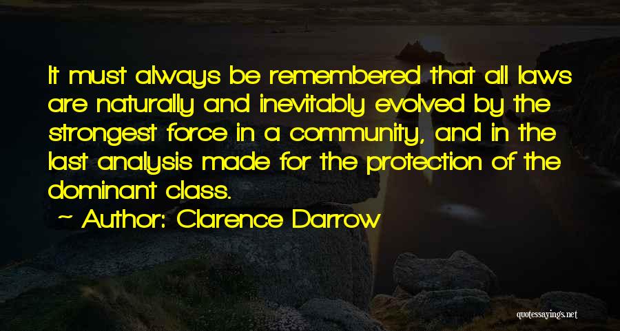 The Dominant Quotes By Clarence Darrow