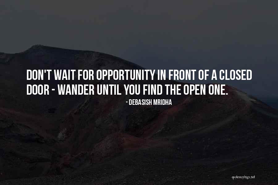Top 78 The Door Of Opportunity Quotes Sayings
