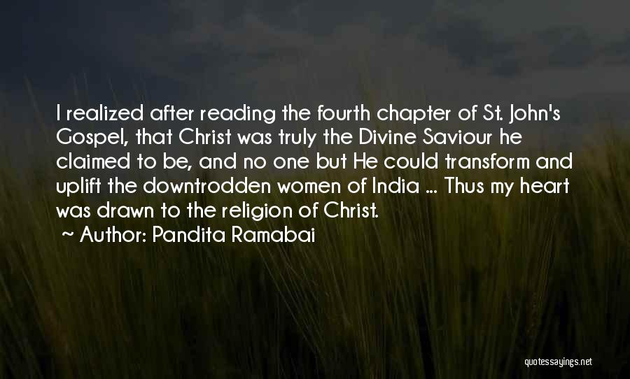 The Downtrodden Quotes By Pandita Ramabai