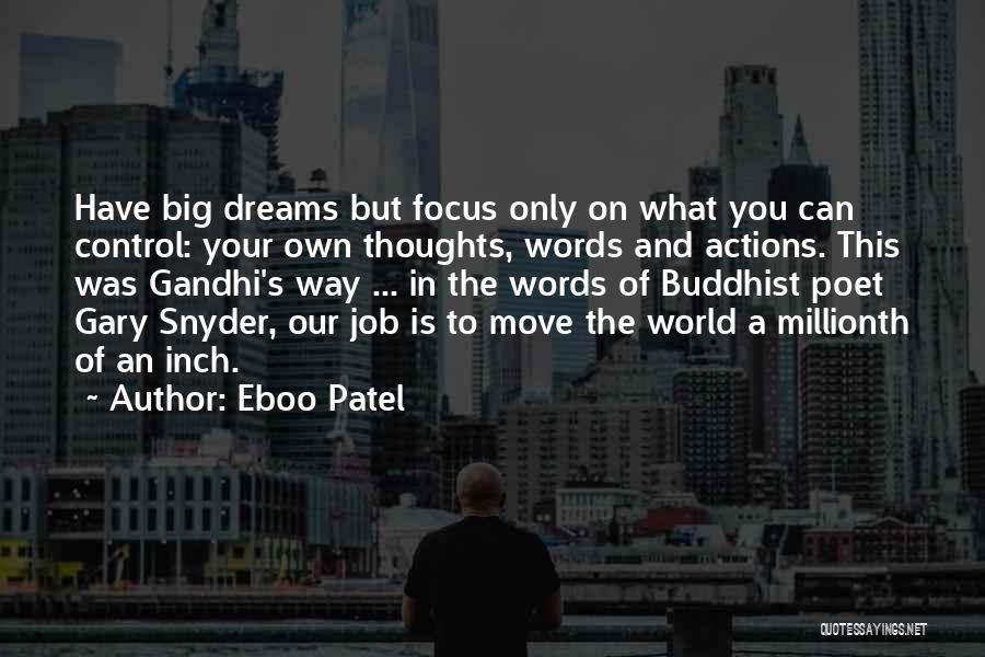 The Dream Job Quotes By Eboo Patel