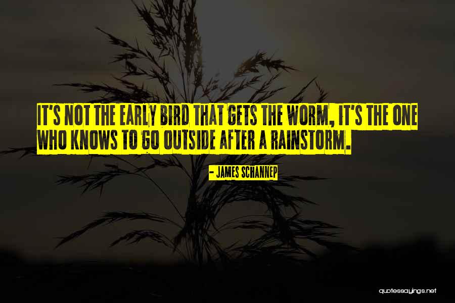 The Early Bird Gets The Worm Quotes By James Schannep The Early Bird Gets The Worm Quotes By James Schannep