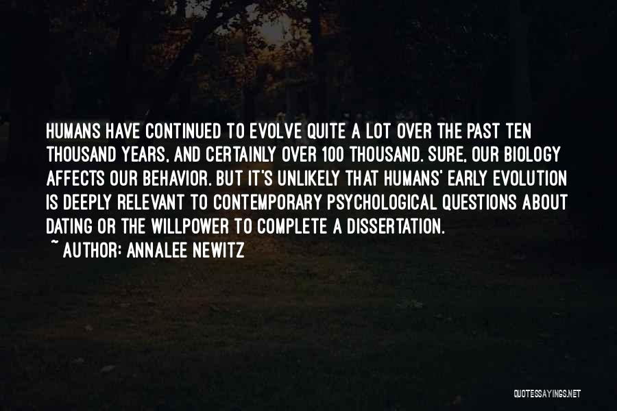 The Early Years Quotes By Annalee Newitz