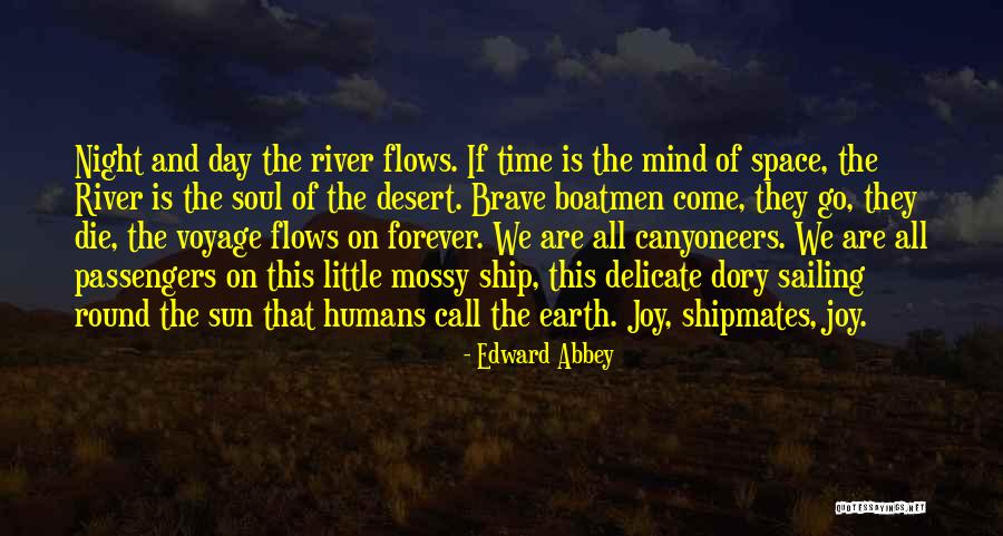 The Earth Is Round Quotes By Edward Abbey