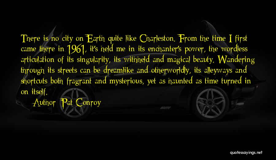 The Earth's Beauty Quotes By Pat Conroy