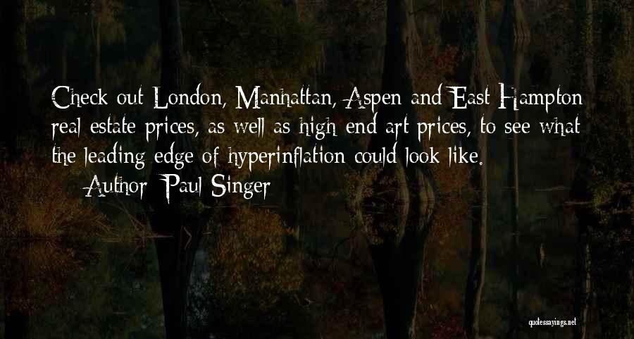 The East End Of London Quotes By Paul Singer