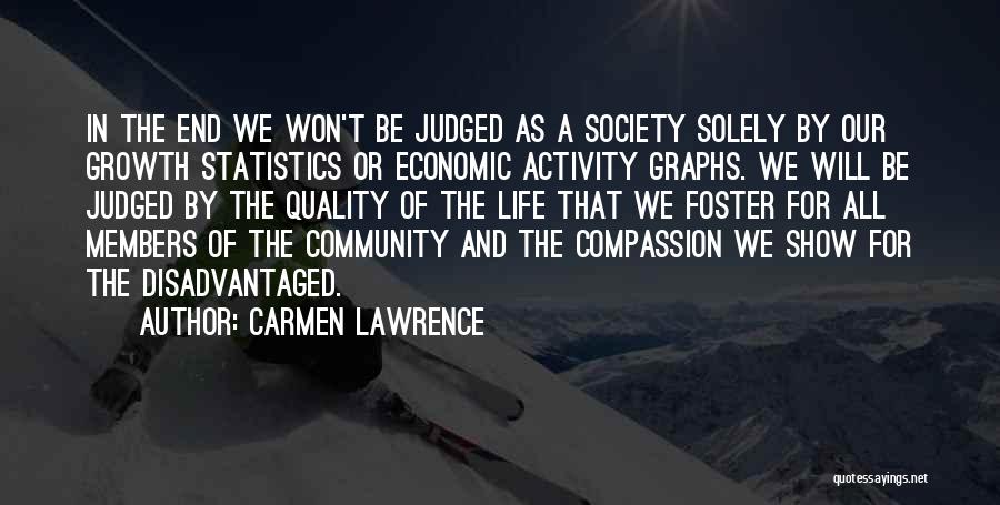 The Economic Growth Quotes By Carmen Lawrence