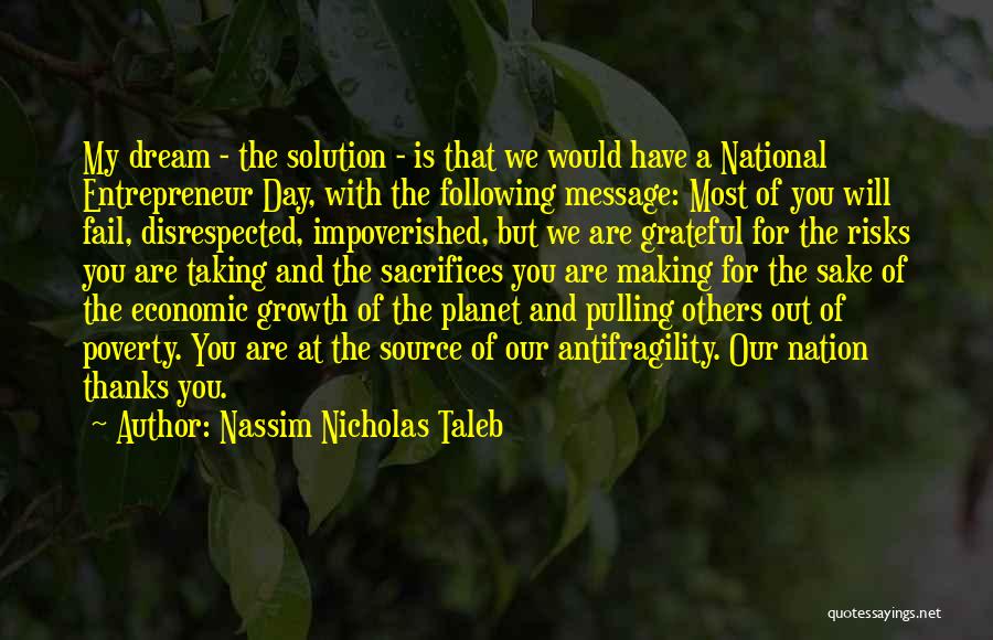 The Economic Growth Quotes By Nassim Nicholas Taleb