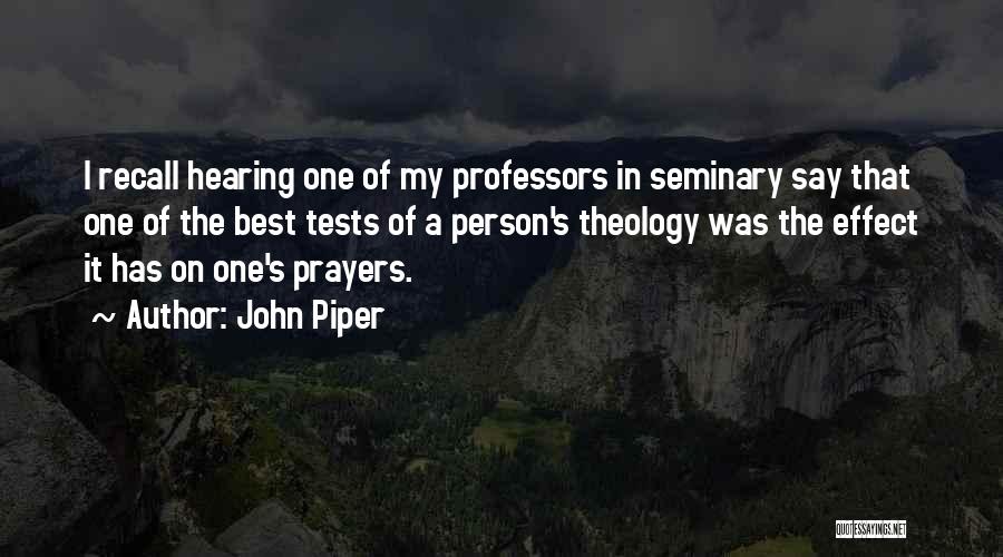 The Effect Of One Person Quotes By John Piper