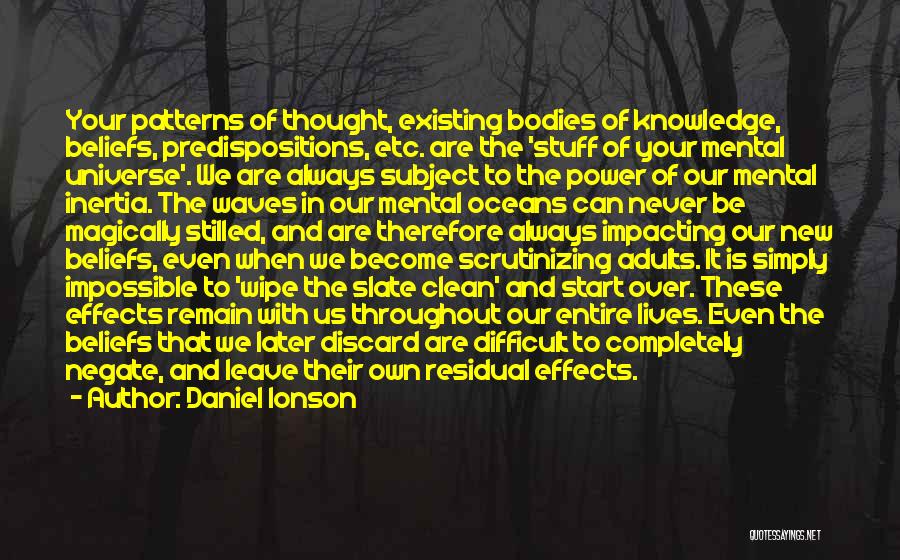 The Effects Of Power Quotes By Daniel Ionson