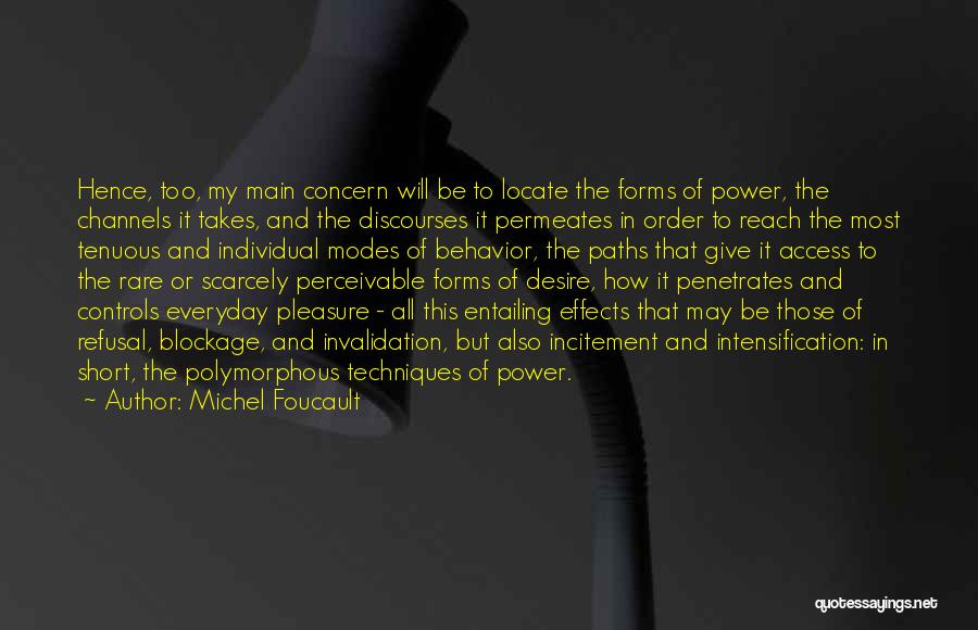 The Effects Of Power Quotes By Michel Foucault