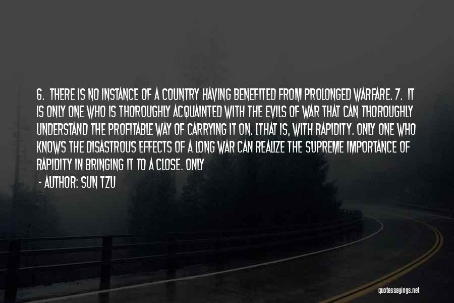 The Effects Of War Quotes By Sun Tzu