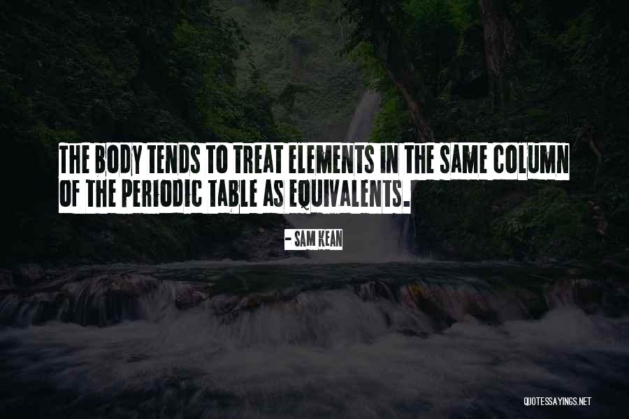 The Elements In The Periodic Table Quotes By Sam Kean The Elements In The Periodic Table Quotes By Sam Kean