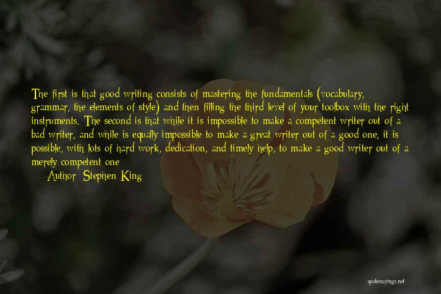 The Elements Of Style Quotes By Stephen King