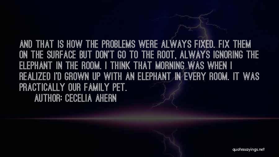 The Elephant In The Room Quotes By Cecelia Ahern