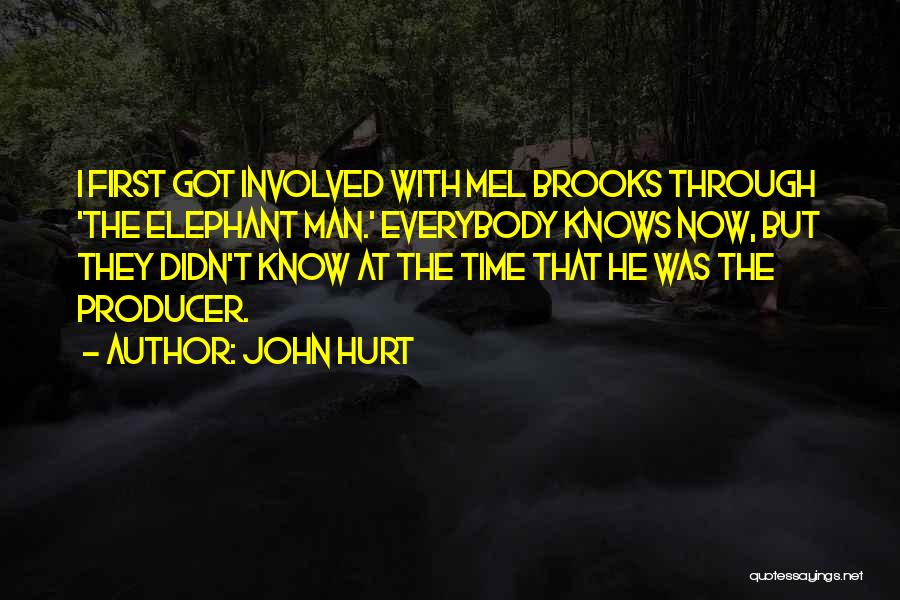 The Elephant Man Quotes By John Hurt