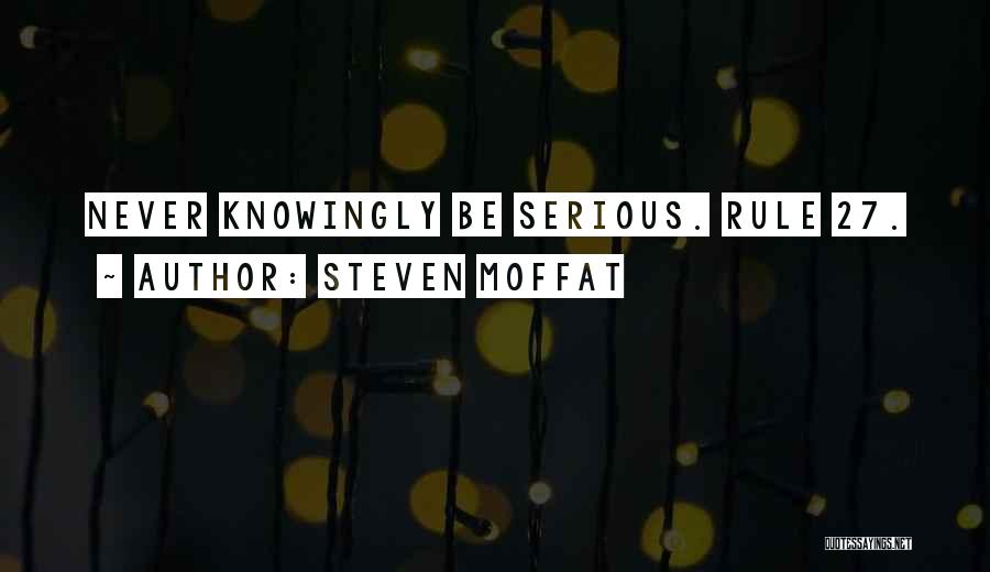 The Eleventh Doctor Who Quotes By Steven Moffat