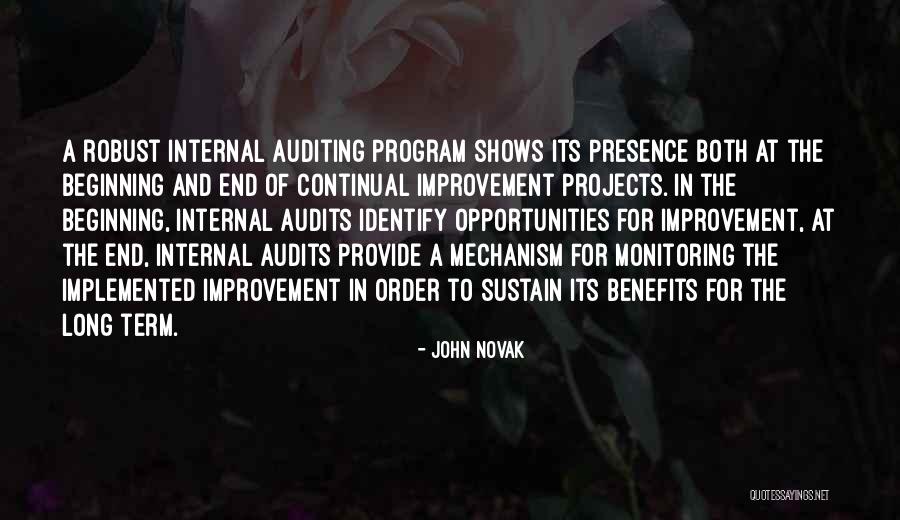 The End And Beginning Quotes By John Novak The End And Beginning Quotes By John Novak