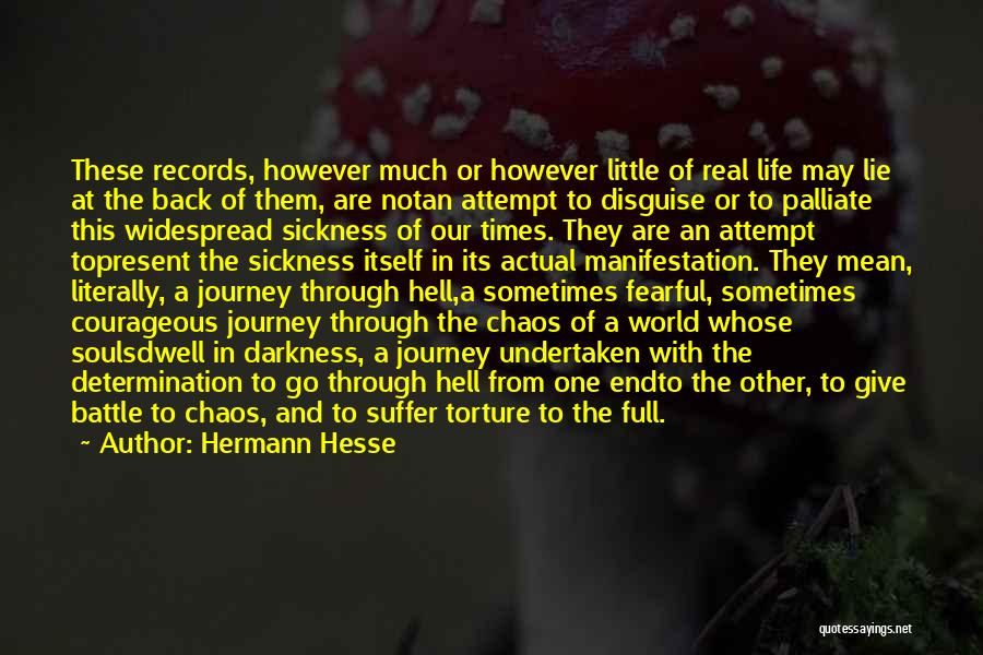The End Of A Journey Quotes By Hermann Hesse