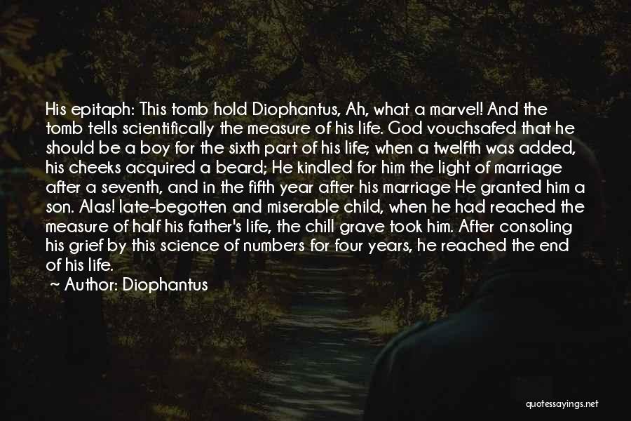 The End Of A Marriage Quotes By Diophantus