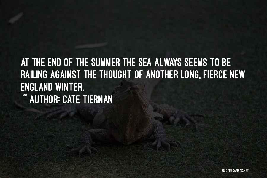 The End Of Summer Quotes By Cate Tiernan