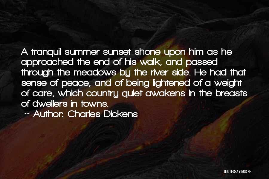 The End Of Summer Quotes By Charles Dickens